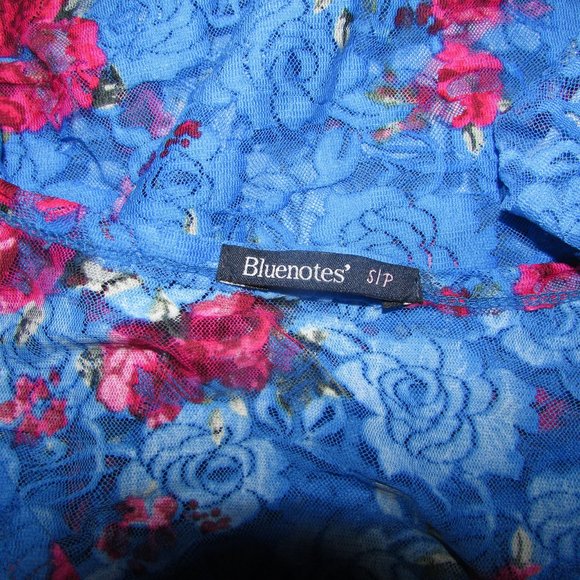 Bluenotes Stretch Lace Top Sz S - Picture 4 of 4